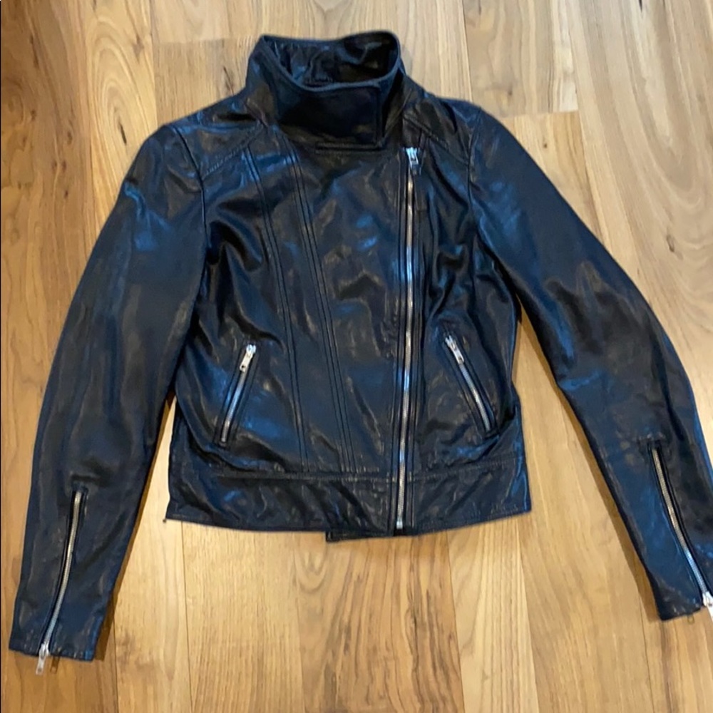 Mackage Lambskin biker jacket